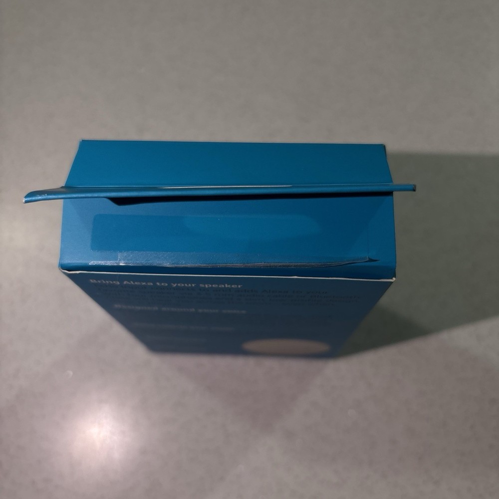 Amazon Echo Input Voice Control Speakers - White Open Box