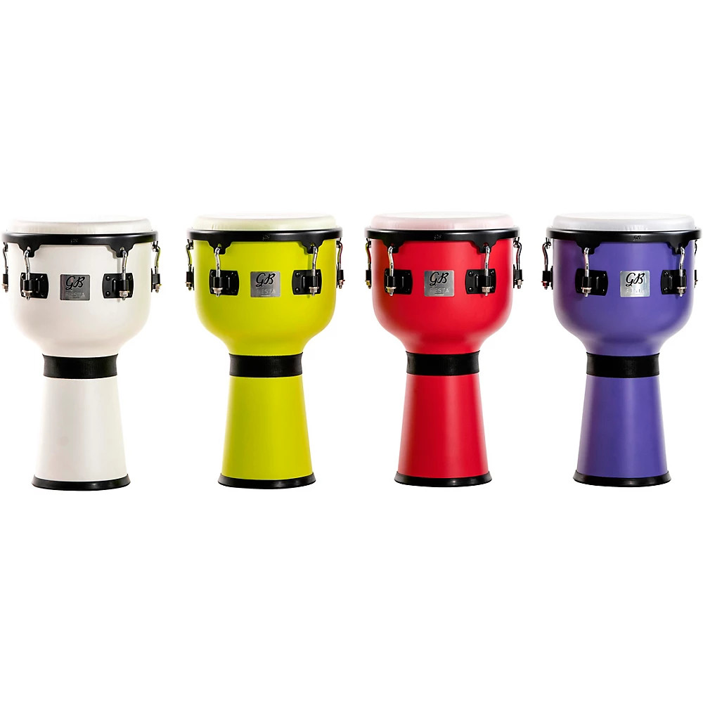 Gon Bops Fiesta Colored Djembe Cherry Bomb
