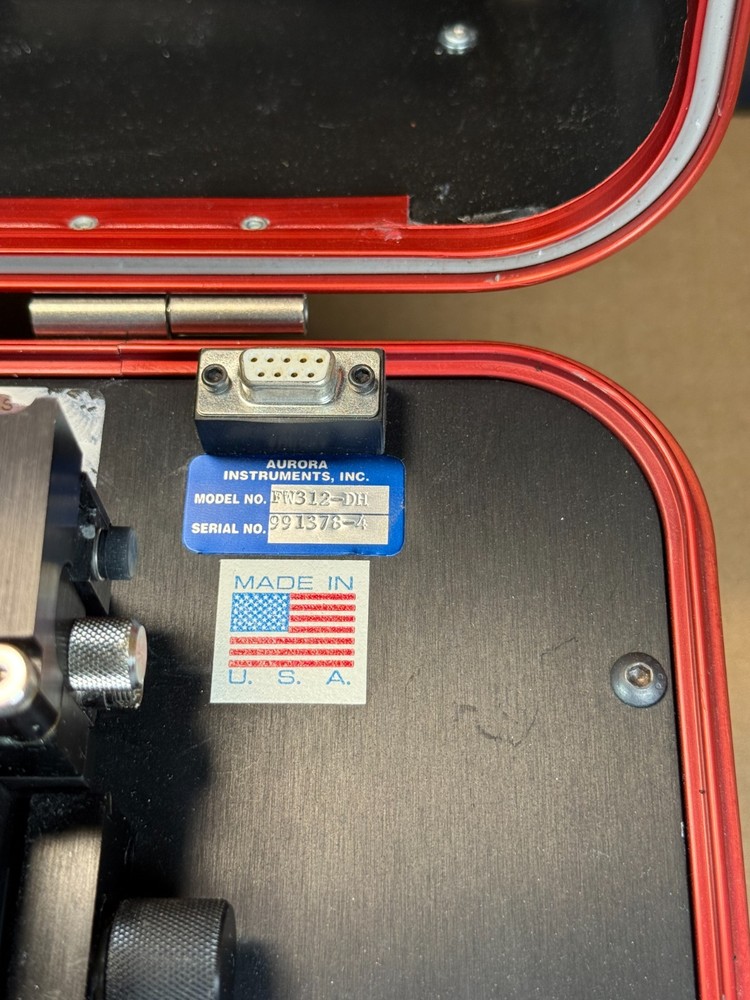 Aurora FW312 SM MM Core Alignment Fusion Splicer Works Ships Fast!!!