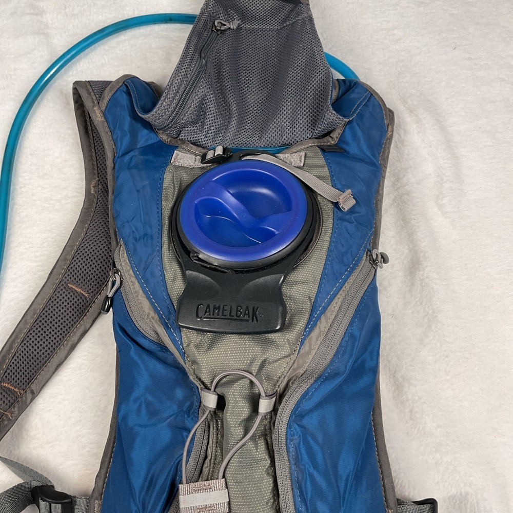 Camelbak Dream Padded Hydration Pack, Blue Backpack Pockets Includes Bladder