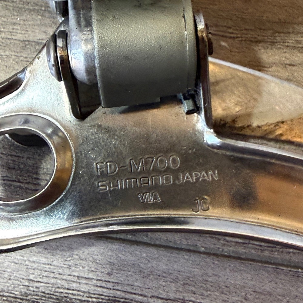 Vintage Shimano FD-M700 Deer Head 28.6 Front Derailleur Bottom Pull VRC
