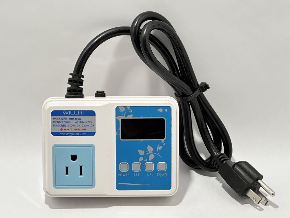 WILLHI WH1436A 110V Digital Temperature Controller - NO PROBES