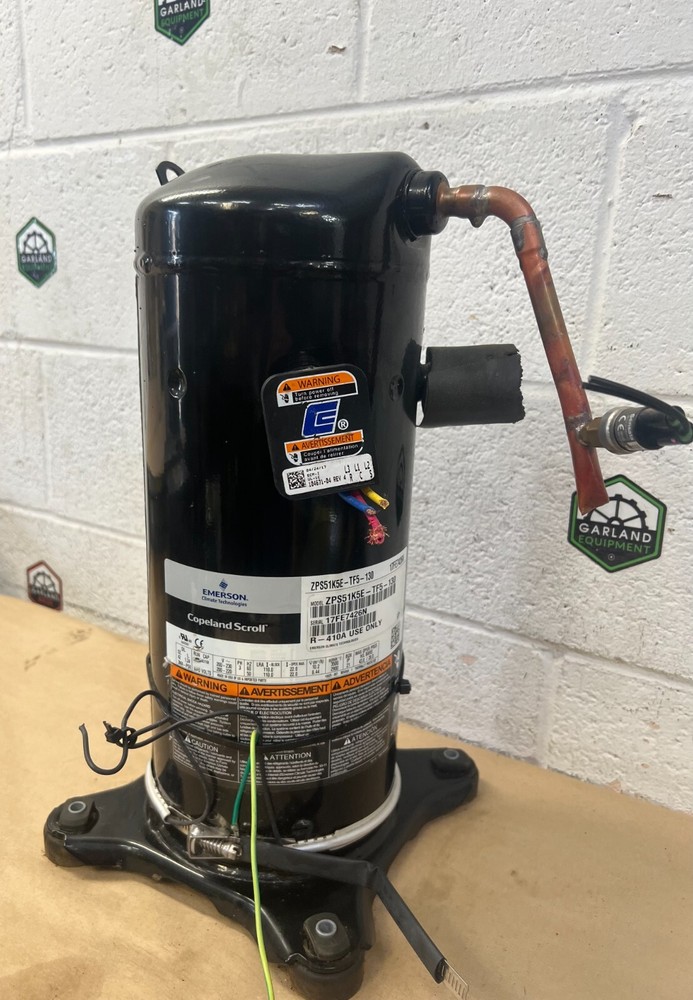Emerson/Copeland Scroll ZPS51K5E-TF5-130 Compressor
