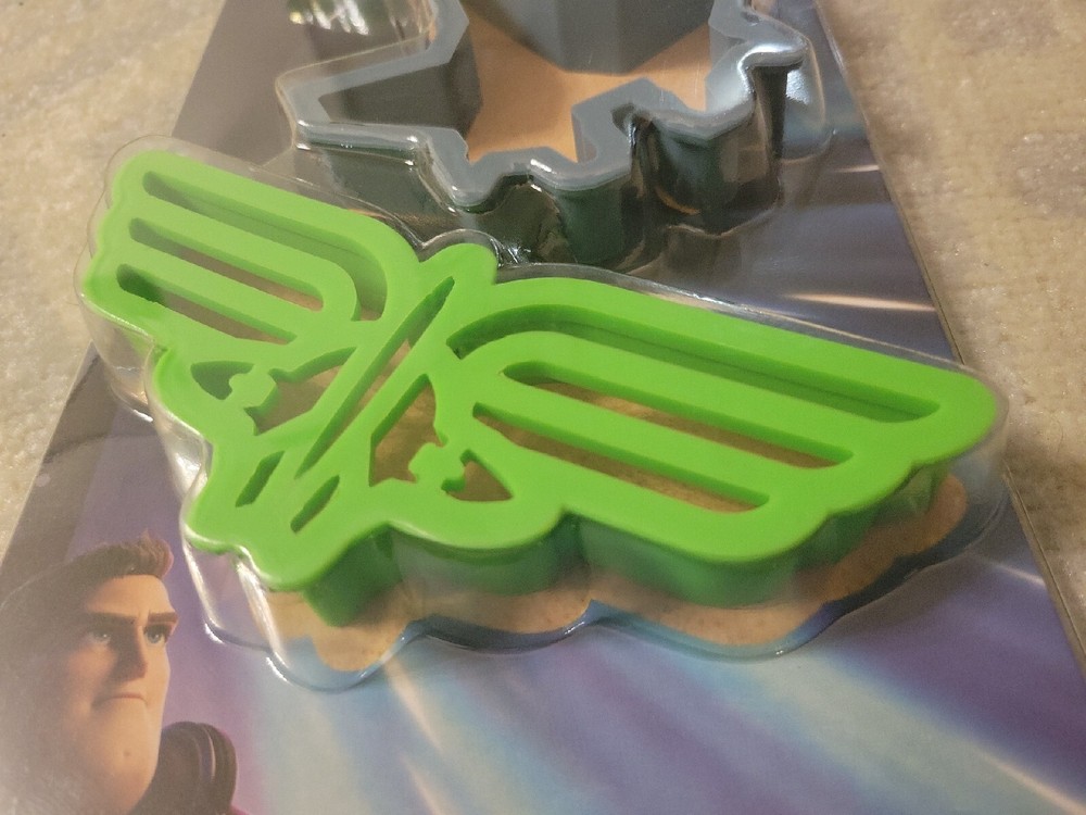 Disney Buzz Lightyear 3 pack Breakfast Silicone Molds NWT