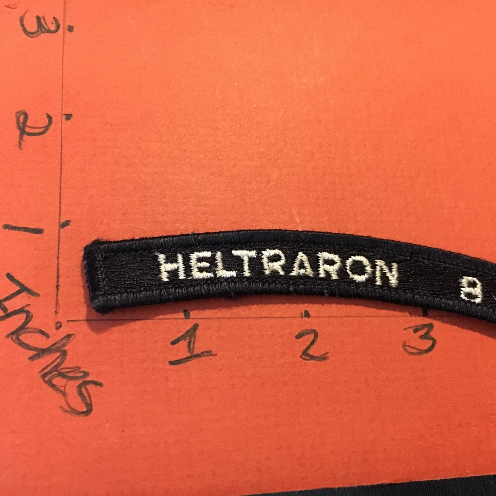 US NAVY SHOULDER STRIP TAB rocker Patch 12/1/22 Heltraron 8