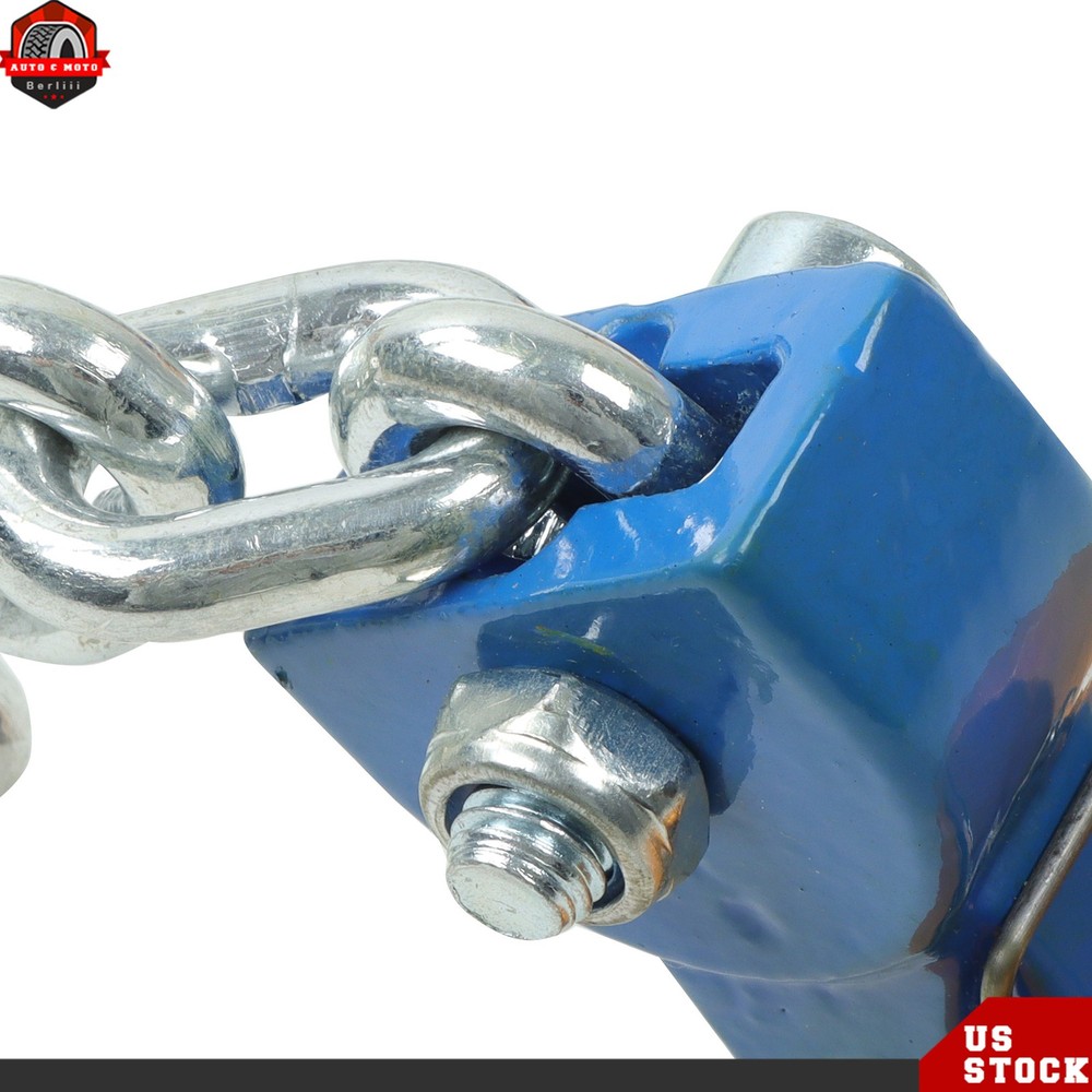 2Ton / 4400lbs Loading Capacity Chain Drum Lifter for 55 Gallon 4 Hooks & Chains