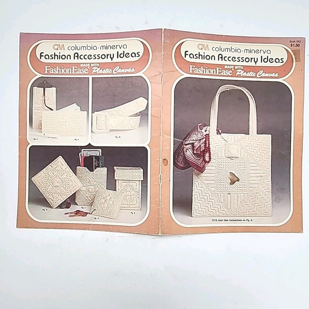 Plastic Canvas Pattern Leaflets Leisure Arts / Columbia - Minerva