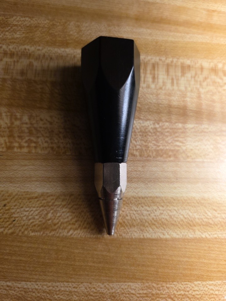 Replaceable Tip for GPS Poles Prism Pole Sharped Point Replacement Tip