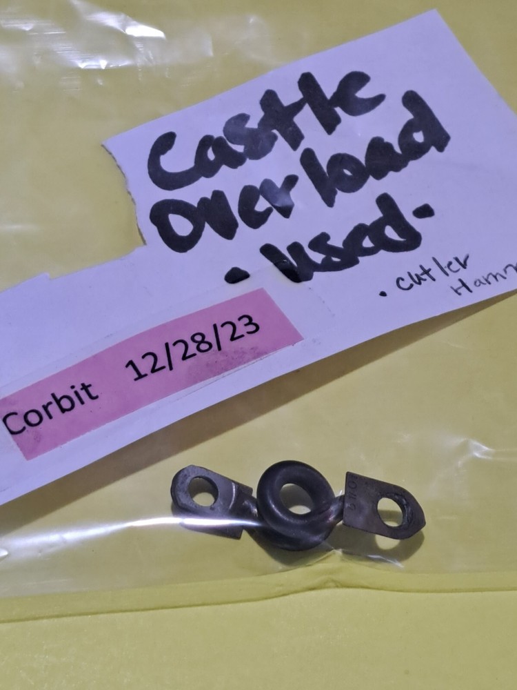 Castle 1049 Thermal Overload Relay Heater Element 1049** NOS
