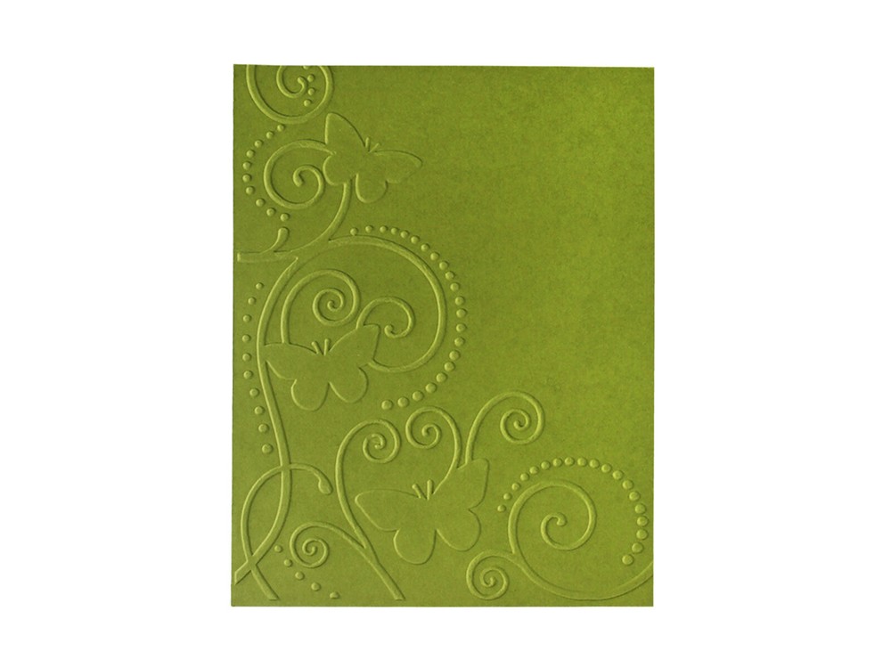 Bira Craft 4.25" X 5.75" Embossing Folder, SELECT DESIGN
