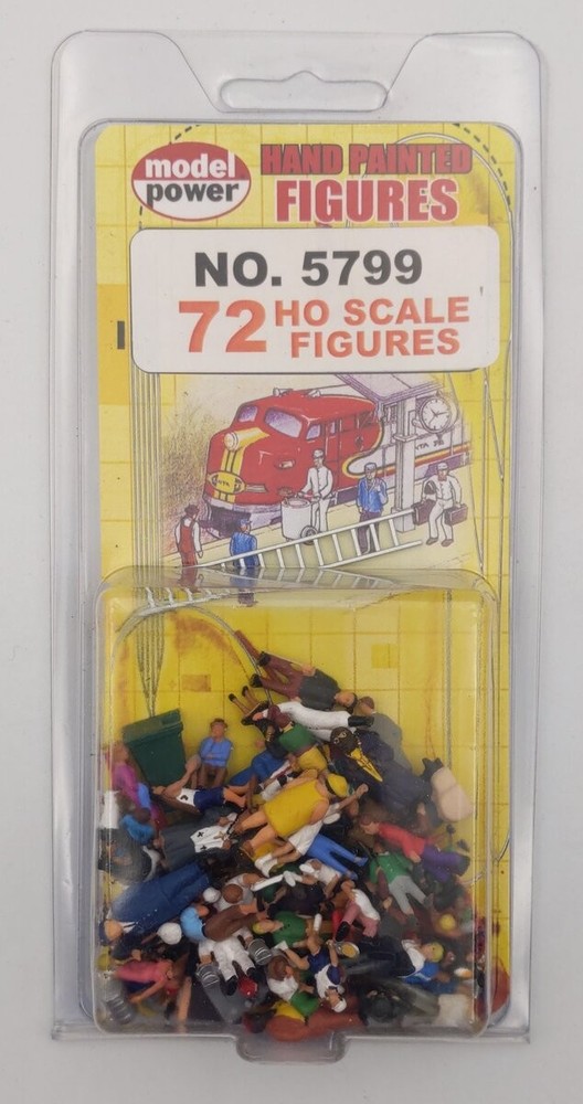 Model Power 5799 Assorted Figures (Set of 72)