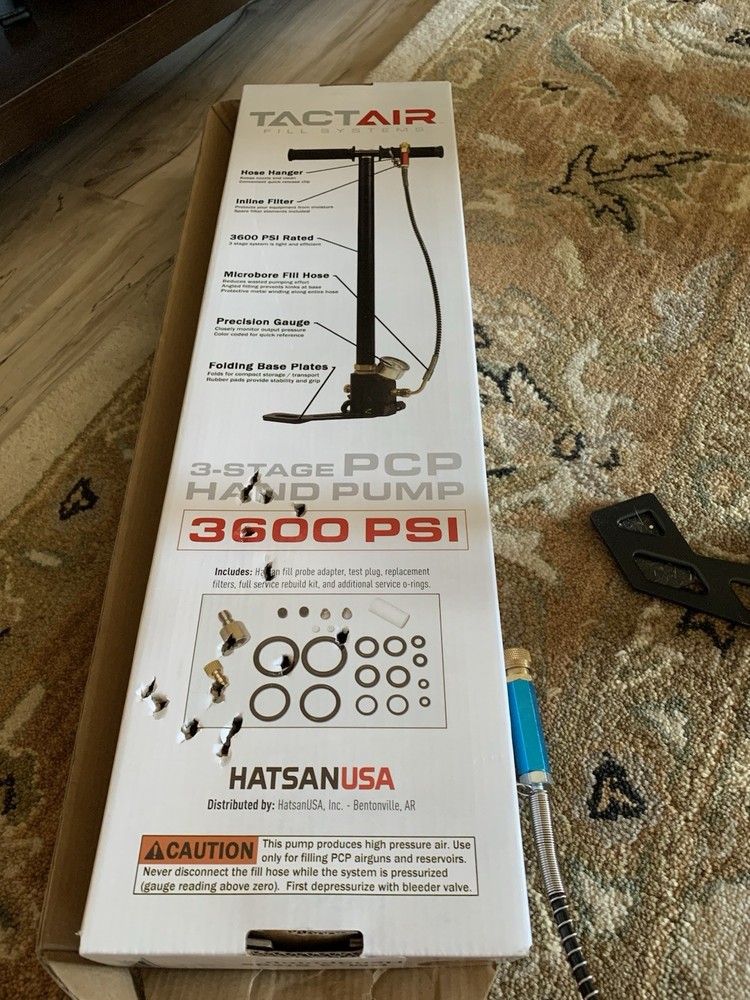 Tactair Stage PCP Hand pump 3600 Psi