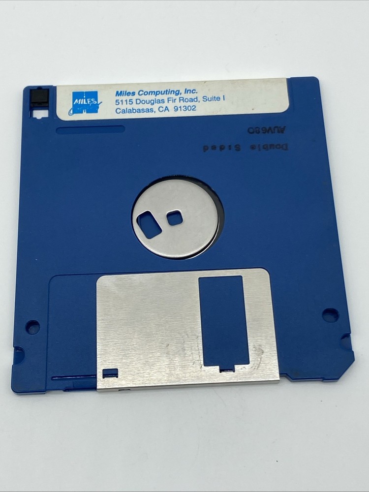 1990 Questmaster Disk 2 VTG PC Floppy Disk equilibrium Untested