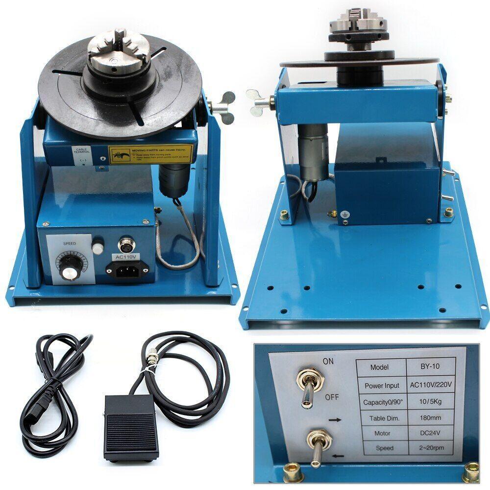 10kg Welding Positioner Automatic Pipe Welding Automatic Rotary Table Positioner