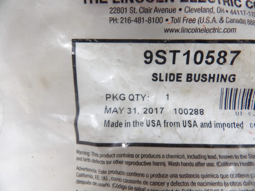Lincoln Magnum Slide Bushing 9ST10587