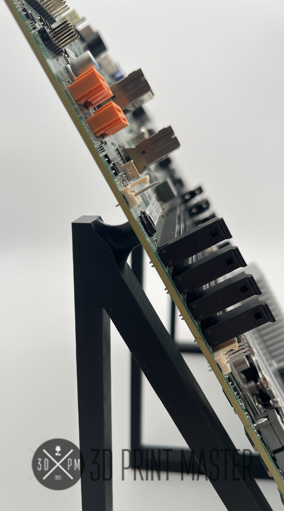 EATX Vertical 60° Server Motherboard Stand for CPU Mining & Test Rig + 6X Screws