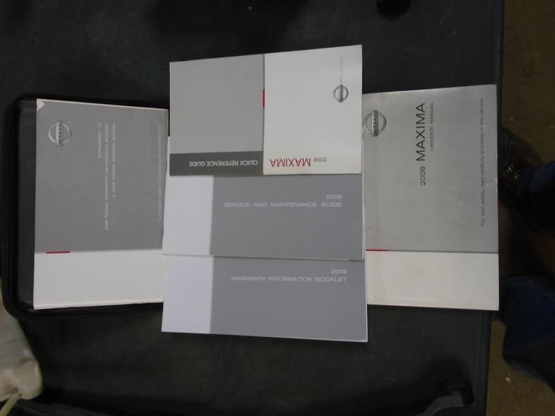 MAXIMA 2008 Owners Manual 1336651