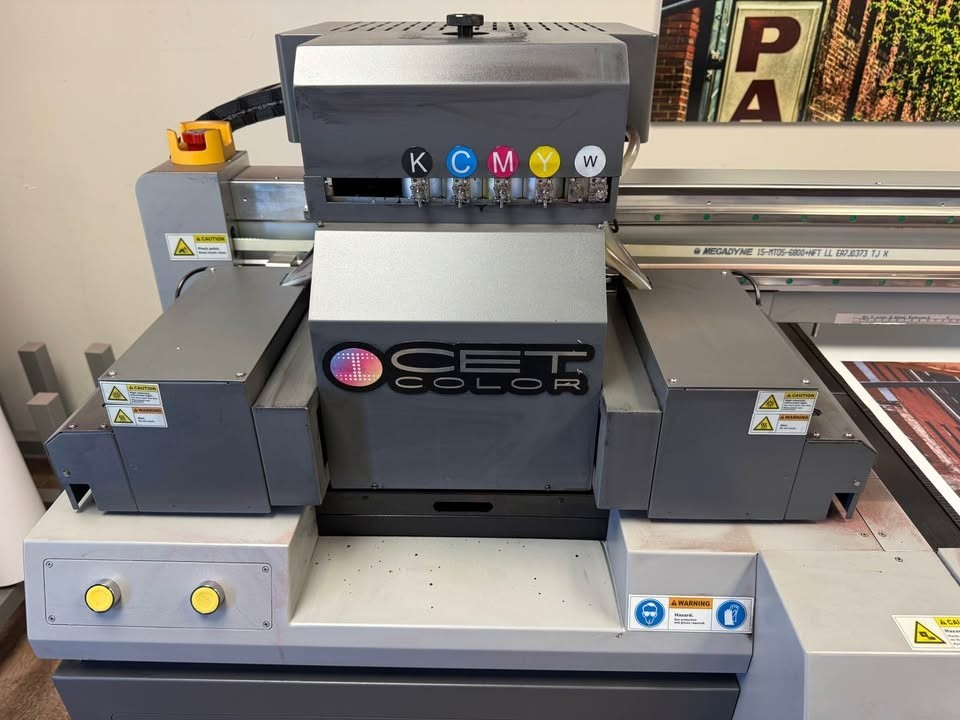 Wide Format Printer CET Color K250H Demo Model CMYK