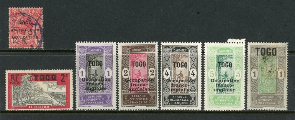 TOGO  mix   / 24-8-1l /  Mint and  used
