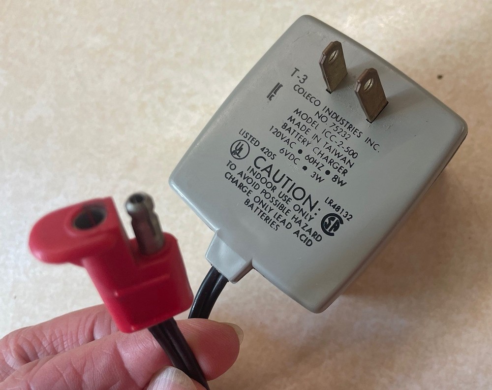 Power Cord For Colecovision Console No 75232