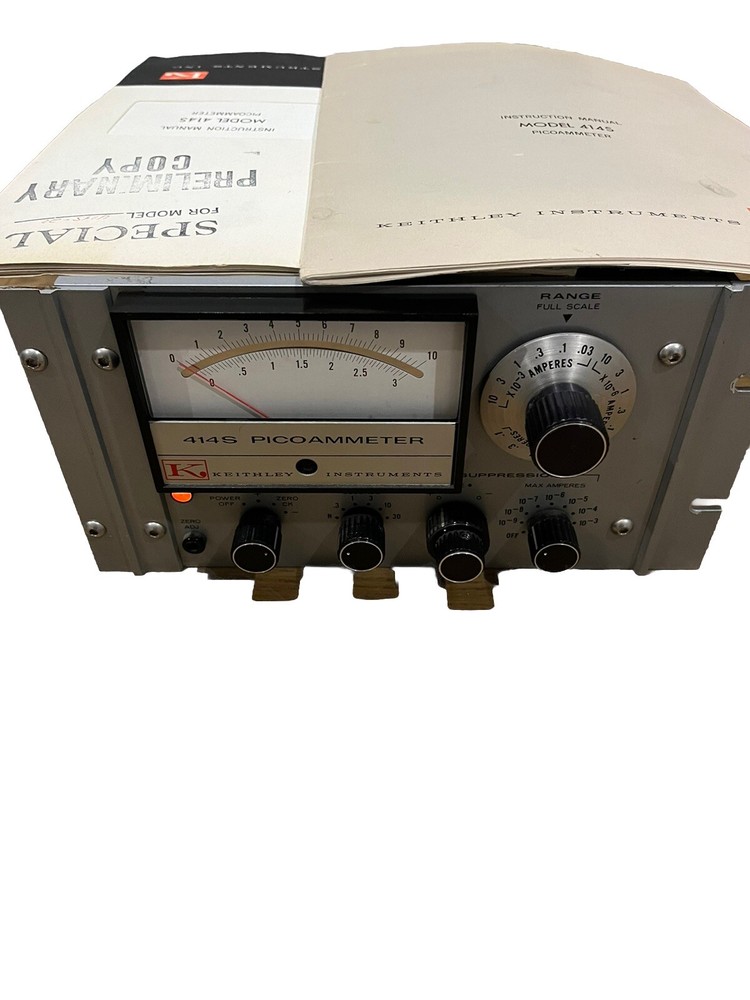 KEITHLEY 414S PICOAMMETER WITH MANUEL