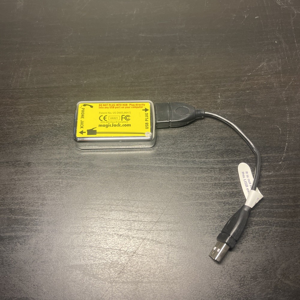 Magic Jack USB PC to Phone Jack Free Local Long Distance Calling