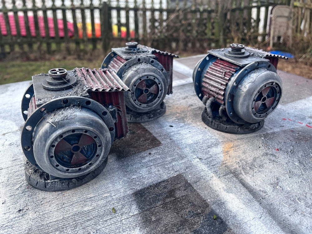 Sci-Fi Terrain pieces .31 – Tabletop Gaming scratch built.