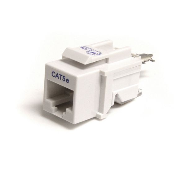 StarTech KEYSTONE2WH Cat5e Modular Keystone Jack White - Tool-Less 1 x RJ-45