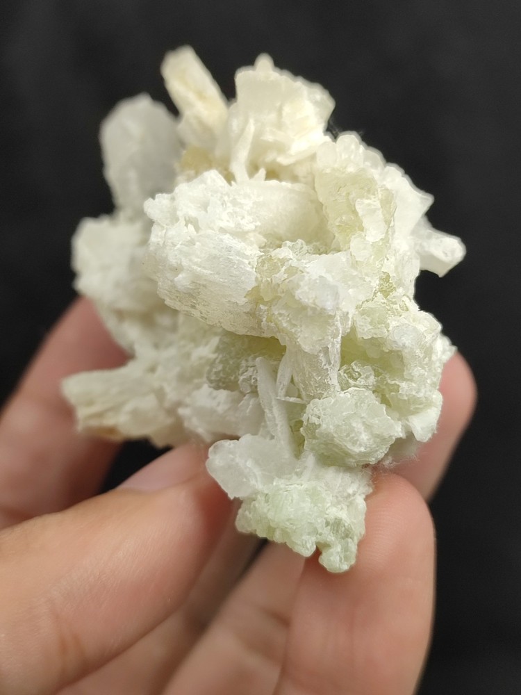 Calcite With Prehnite Nice Color & Termination-Afg.