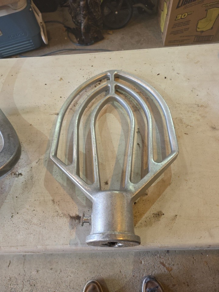 Flat Beater Aluminum Attachment Replacement Part for Commercial Mixer