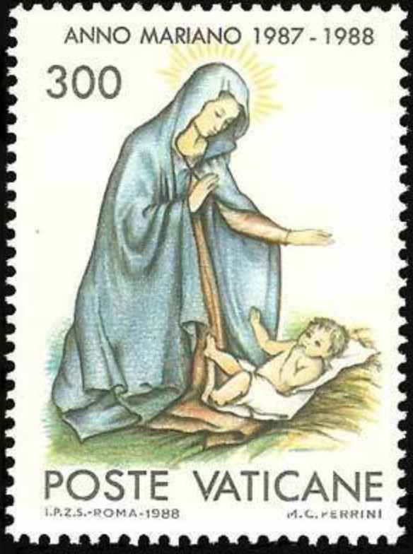 Vatican #Mi941 MNH 1988 Nativity [808]