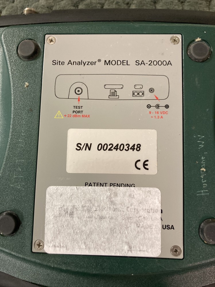 Bird Site Analyzer Model SA-2000A