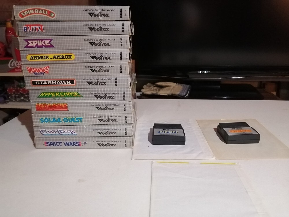 Working Vextex Game System & Games