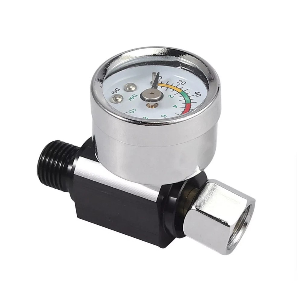 Durable 1/4" Air Pressure Regulator for Spray Gun with G1/4 Thread Connection