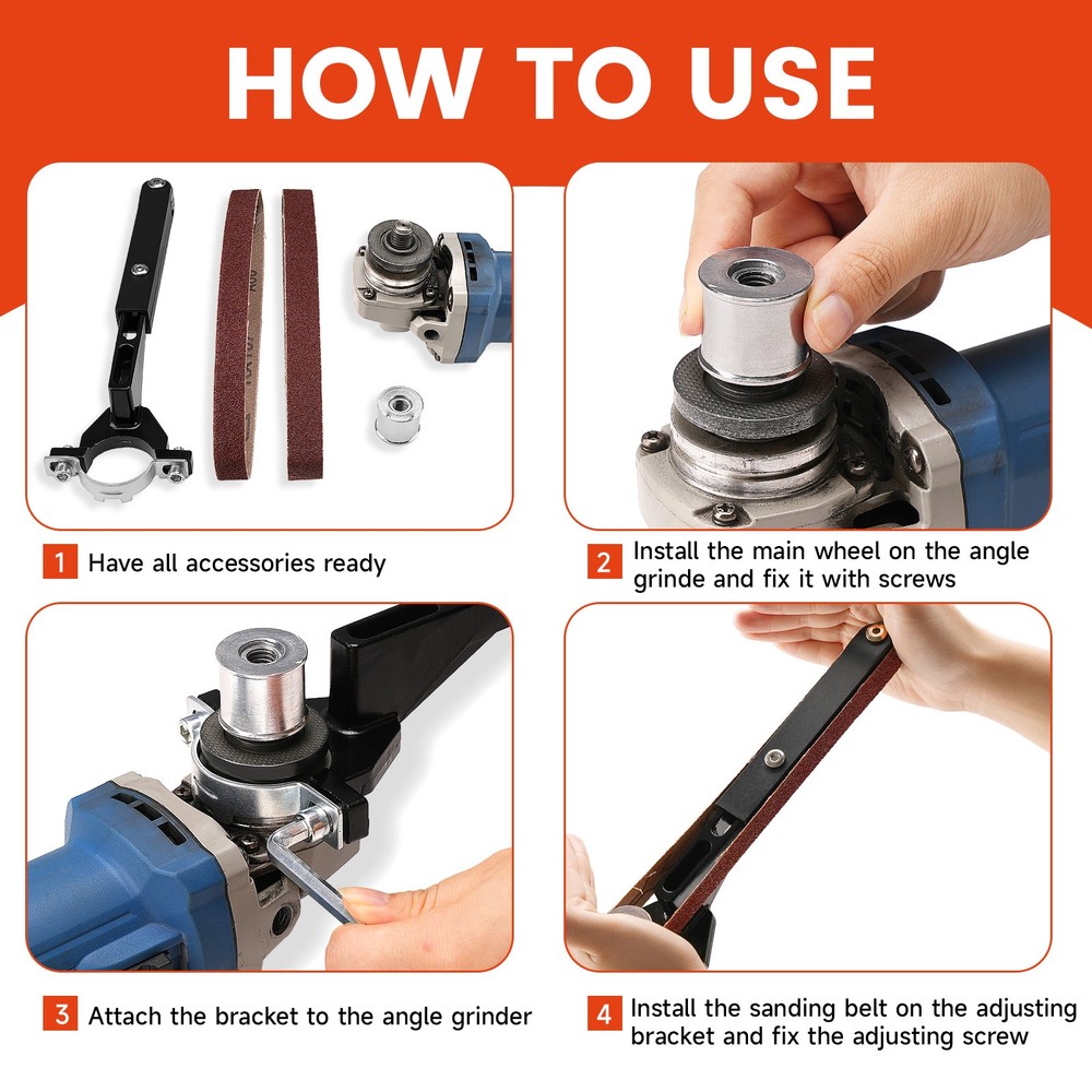 Angle-Grinder Electric Belt Sander Multifunctional Cordless Polishing Machine