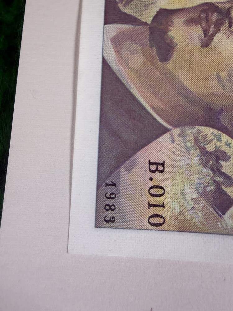 France 20 Francs 1983 Debussy 3 Consecutive UNC Notes