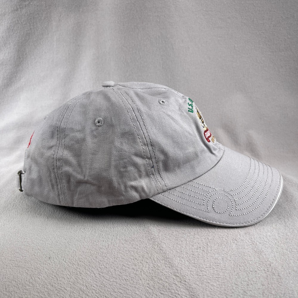 US Open Oakmont Hat Mens Gray Strapback Cap Golf USGA