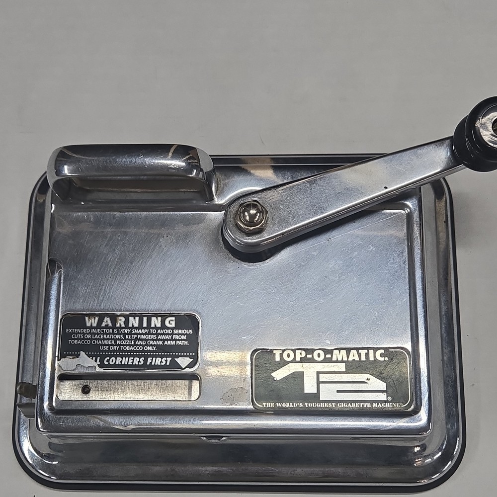 Vintage Top-O-Matic T2 Cigarette Rolling Machine