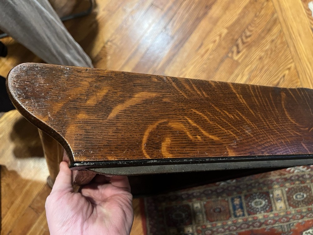 Oak Barrister Bookcase Top