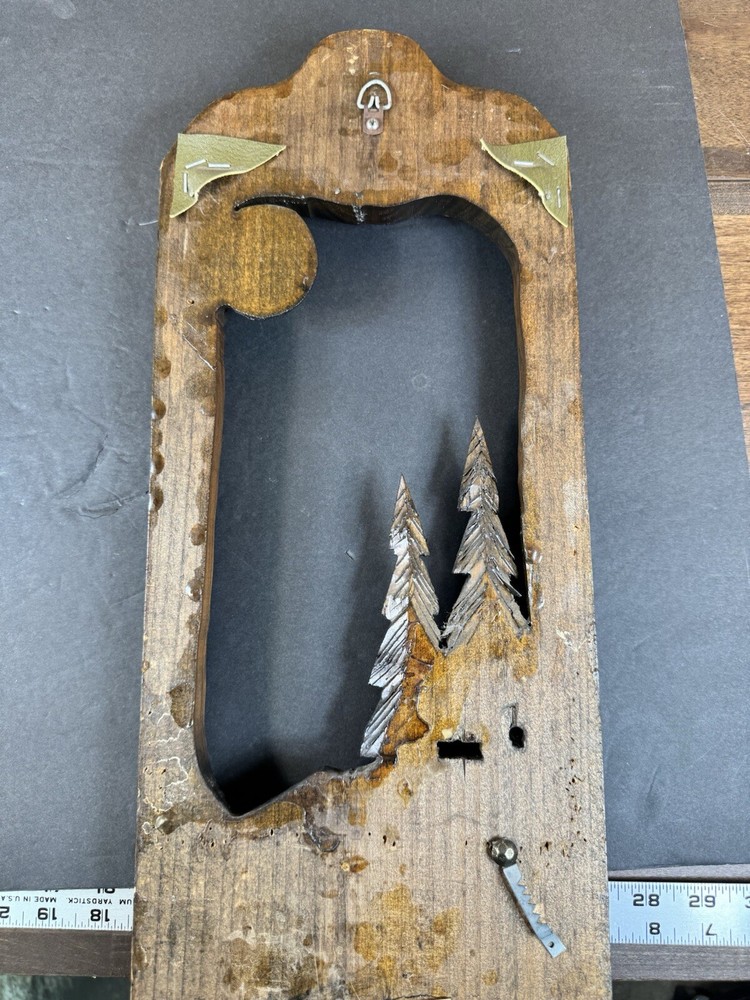 Hand Carved Tree Mirror Decorative Wall Decor