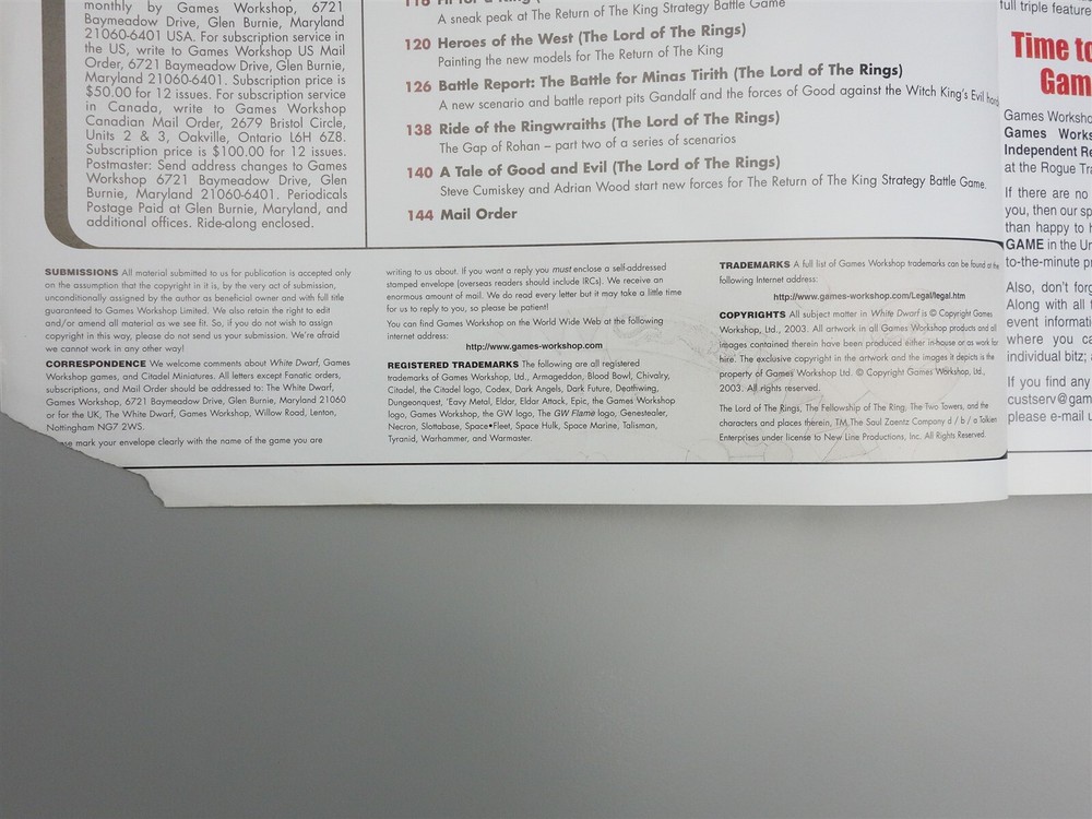 White Dwarf: Issue 286 (Games Workshop)