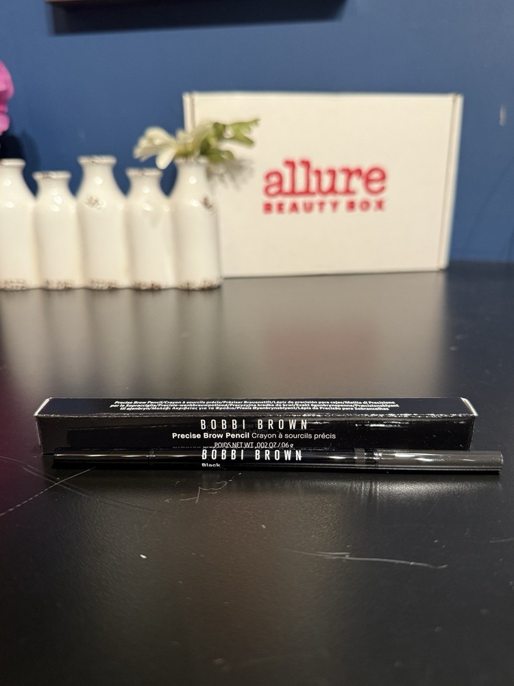 BOBI BROWN PRECISE BROW PENCIL “ Black “ Full Size 0.002oz NIB