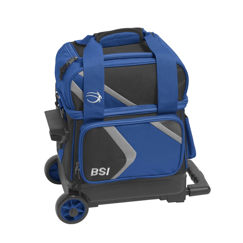 BSI Dash Single Roller Bowling Bag, Smooth-Rolling League Carry