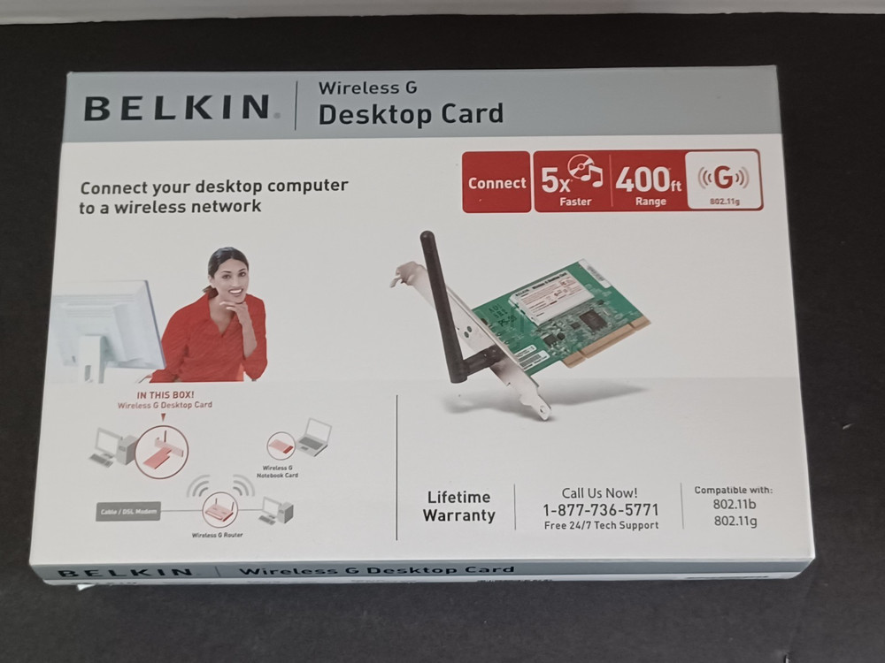 Belkin Wireless G Desktop Card
