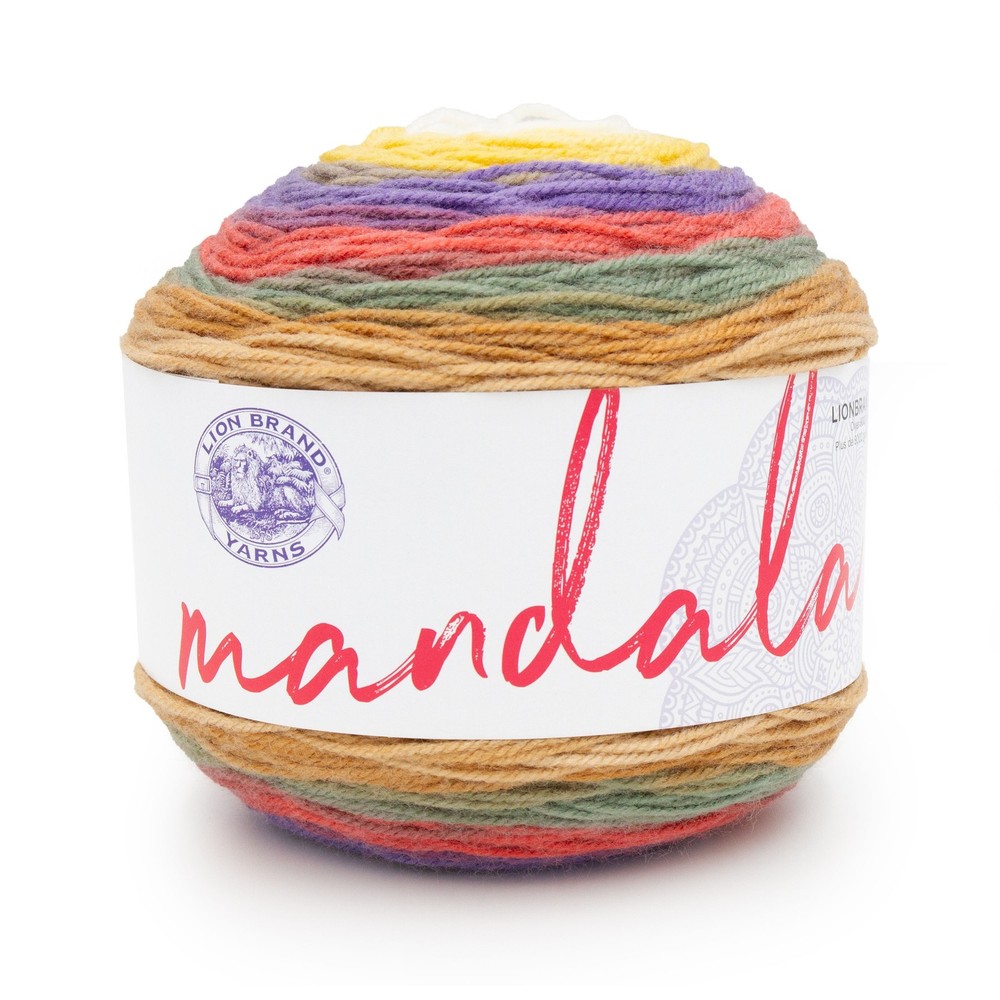 Lion Brand Mandala Yarn-Moomba - 3 Pack