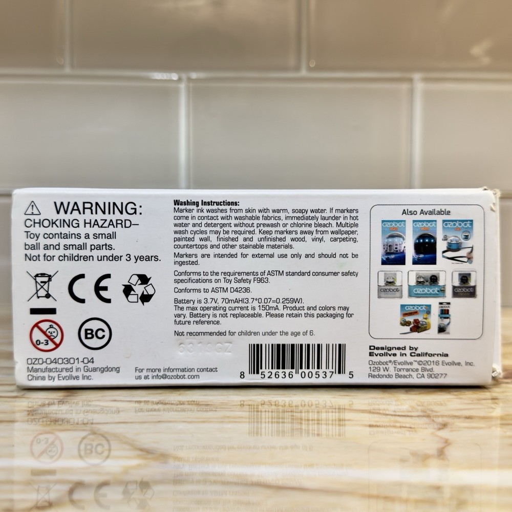 OZOBOT Bit Starter Pack OZOk-040301-04 Coding Robot Kit TESTED Works