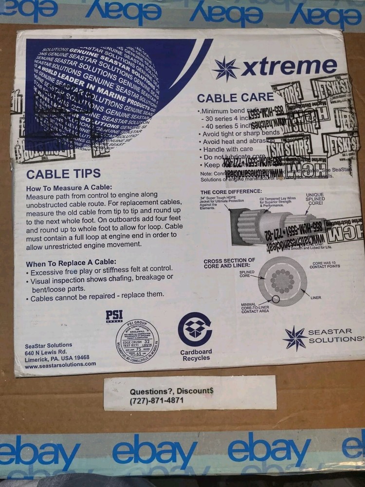 Seastar Solutions Xtreme Control Cable 24' CCX63324