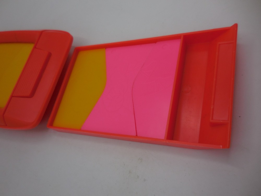 1979 Blue Box Magic Printer Interchangeable Plates Create Over 100 Pictures