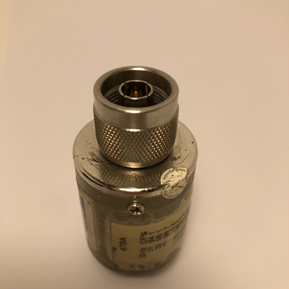 HP 478A Thermistor Mount 200 Ohms Coaxial RF Microwave