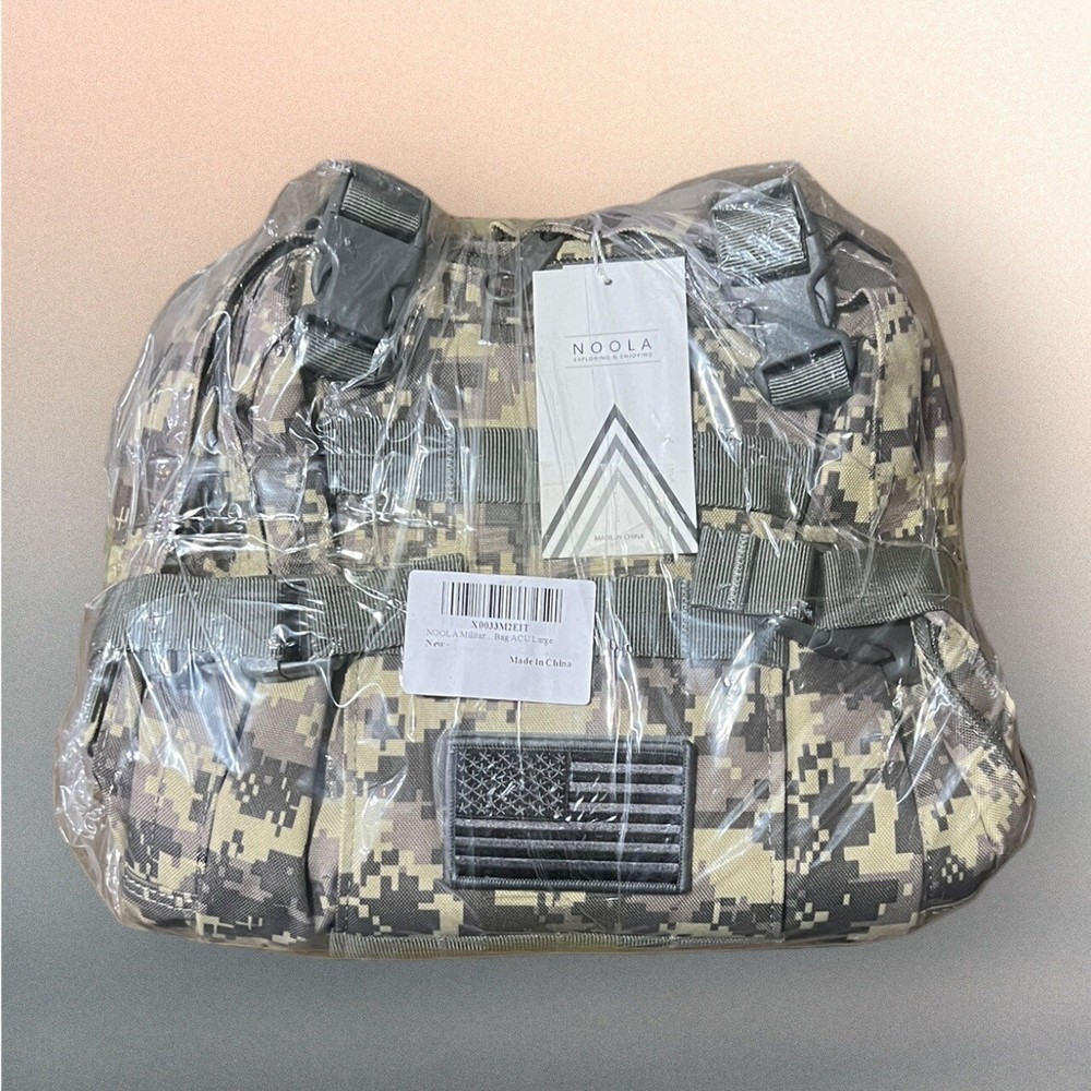NOOLA Military Tactical Backpack, 3-Day Assault Pack, 45L Large, Multicam Molle